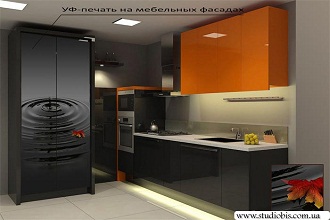 УФ печать на мебельных фасадах
