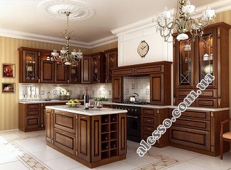 Кухни из дерева под заказ