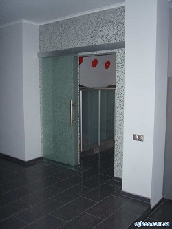 Стеклянные двери