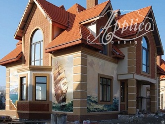 УФ-печать на фасадах