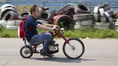Интересный мопед