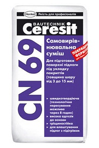 Самовыравнивающийся пол Ceresit