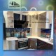 Стеклянный фартук Скинали для кухни Одесса