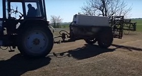 Агронавігатор для обприскування поля