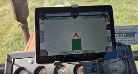 Агронавігатор для обприскування поля